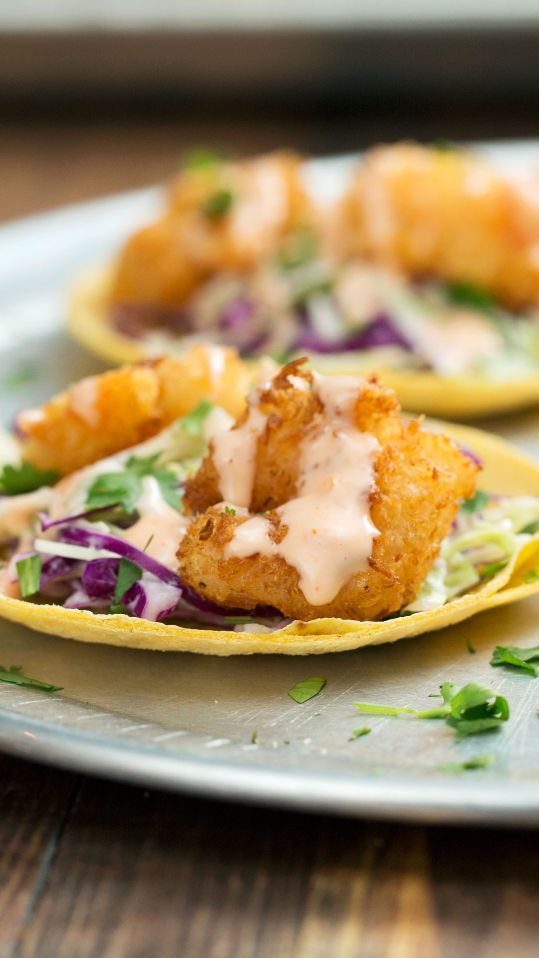 Tacos de Camarão