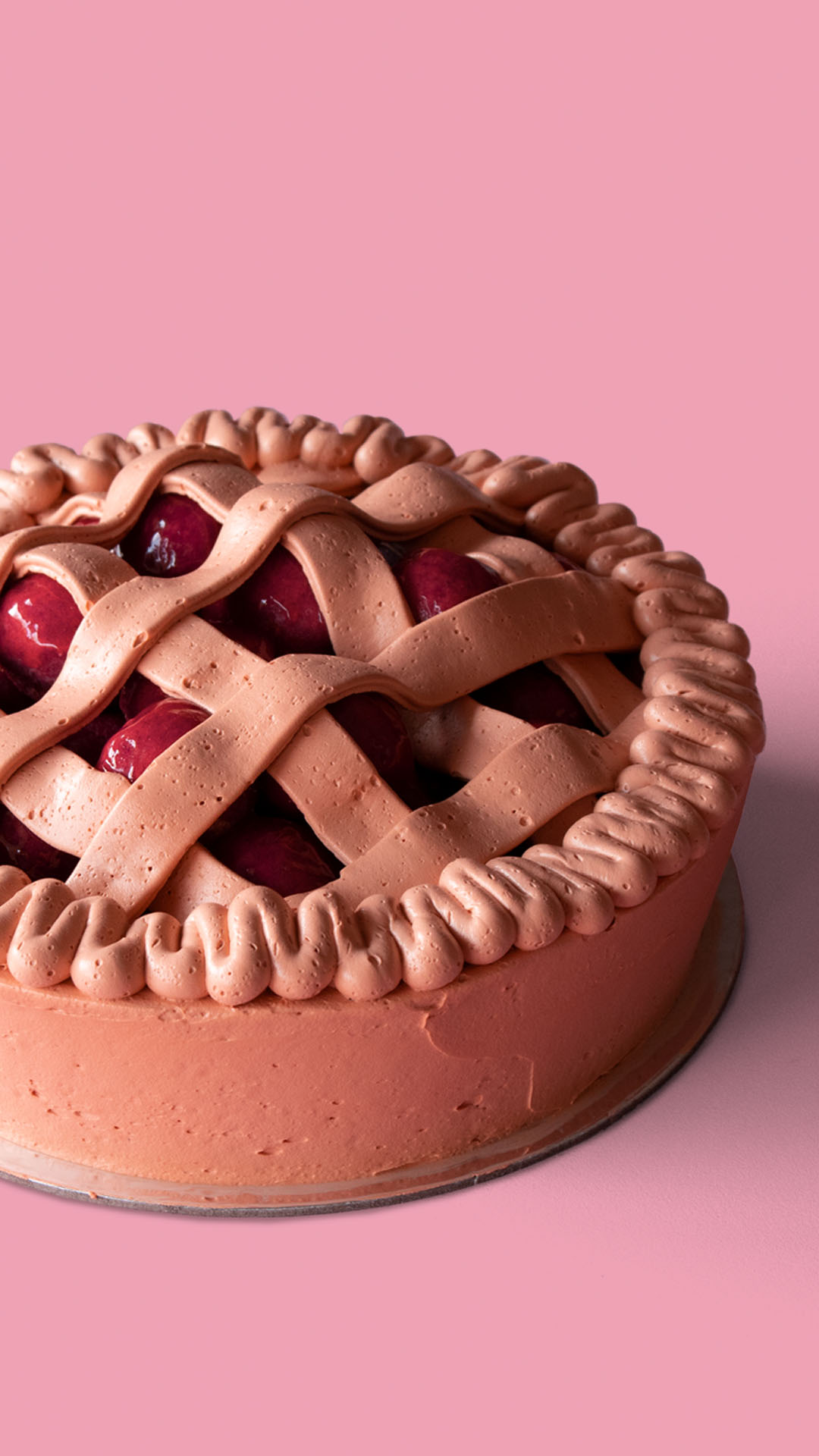Torta de Bolo de Cereja