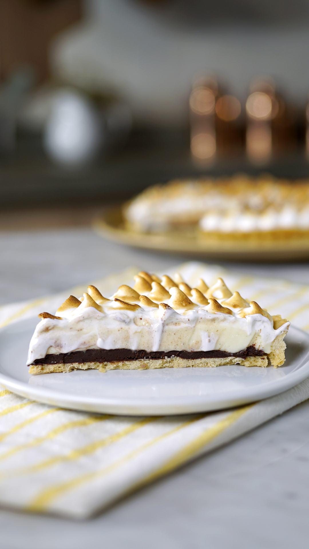 Torta de Limão com Chocolate
