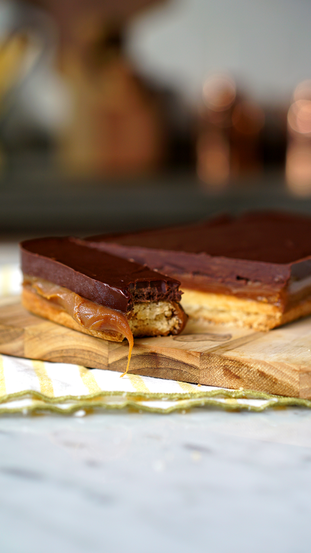 Twix Caseiro da Tastemade